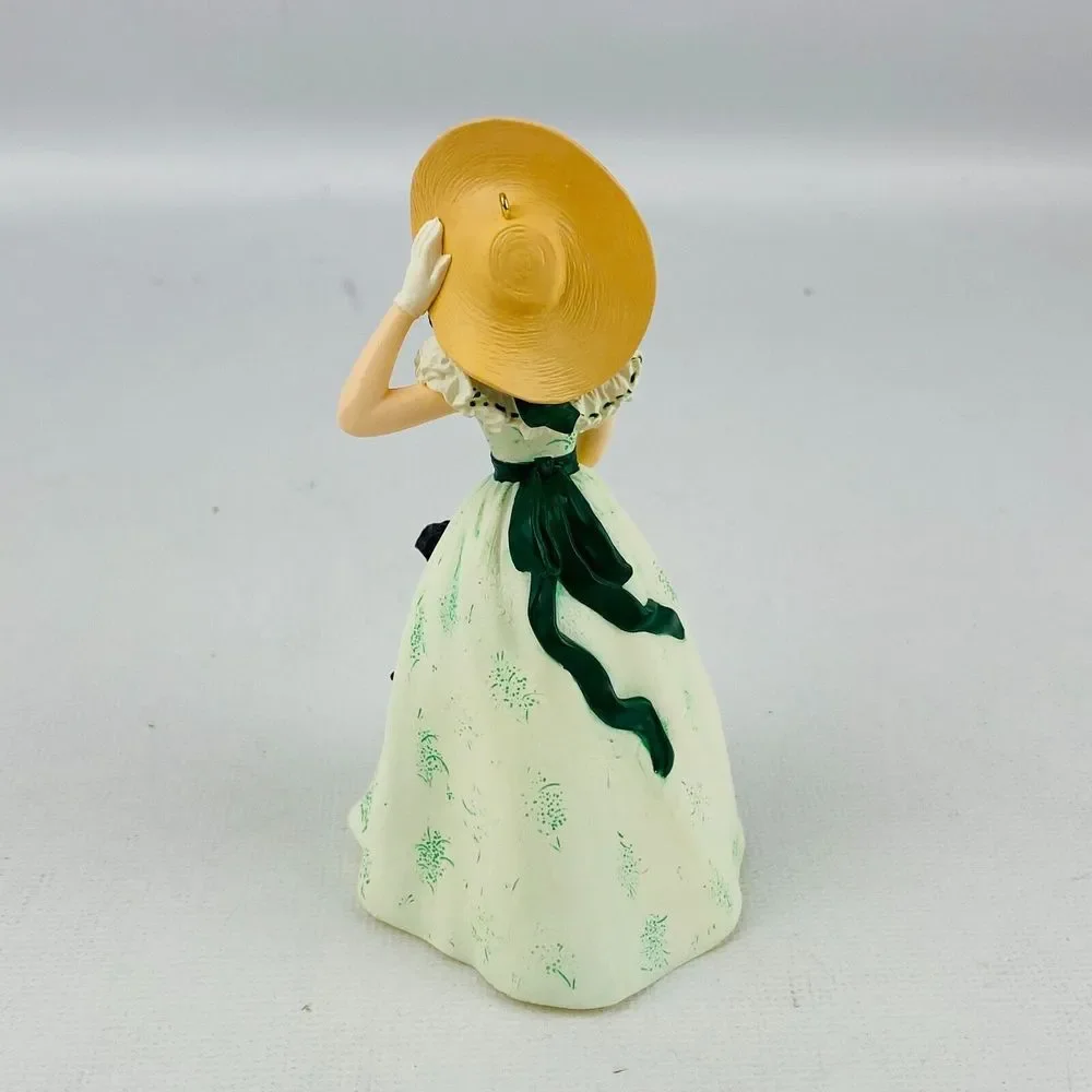Hallmark Scarlett O'Hara Ornament #2 Collectors Series Green Barbeque Dress 1998